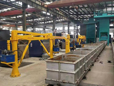 Μοναδικός χειριστής χύτευσης χάλυβα