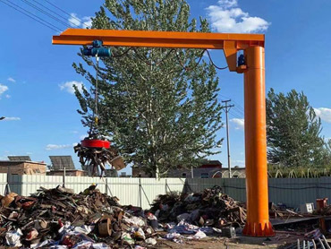 Εξωτερική ηλεκτρική 360 μοίρες περιστρεφόμενη κρανία Jib